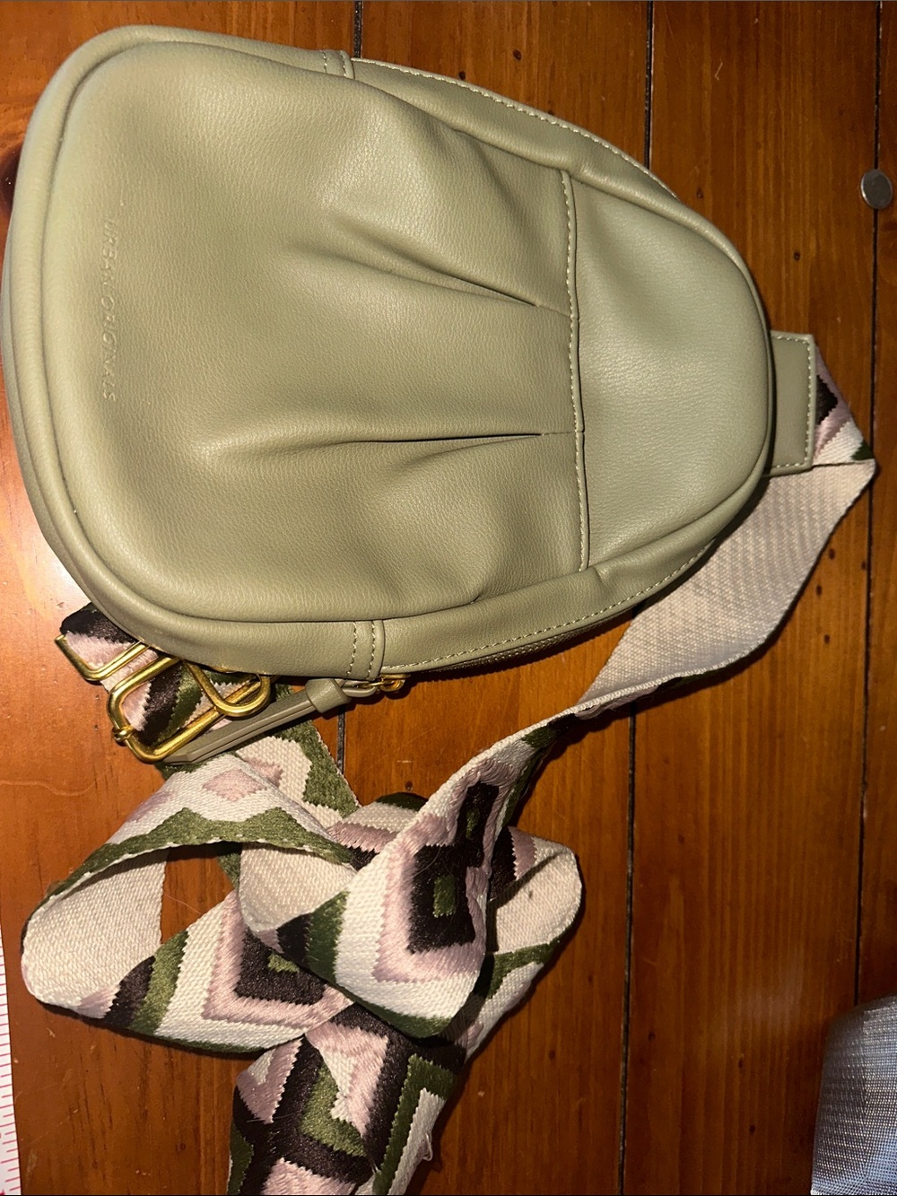 Women’s Sage Green versatile- one shoulder crossbody Bag or BackPack